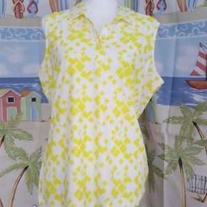 Nike Golf sleeveless top. Dri-fit.